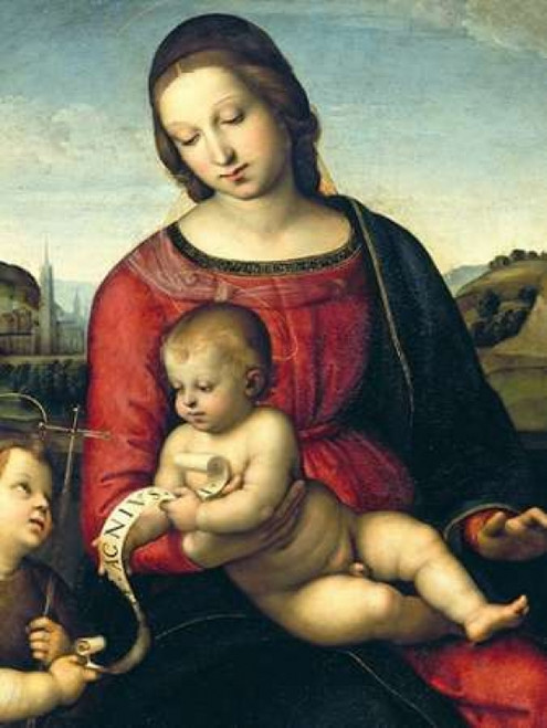 Madonna Terranuova Poster Print by  Raffaello - Item # VARPDX3RF744