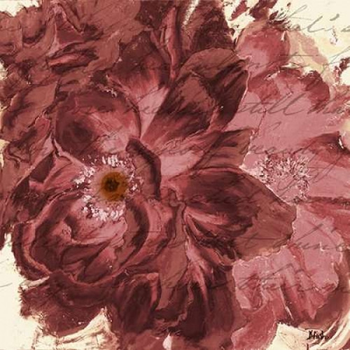 Marsala Peonies Square I Poster Print by Patricia Pinto - Item # VARPDX9232H