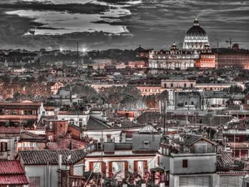 Vatican city with St. Peters Basilica, Rome, Italy Poster Print by  Assaf Frank - Item # VARPDXAF201411121098X2C01