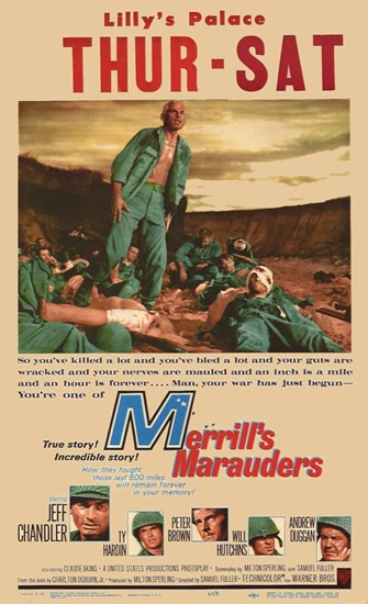 Merrill's Marauders Movie Poster (11 x 17) - Item # MOV211842