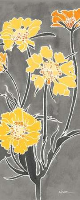 Cloisonne Beauty II Gray Poster Print by Shirley Novak - Item # VARPDX21473