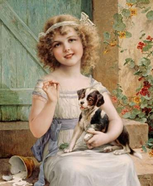 Waiting For The Vet Poster Print by  Emile Vernon