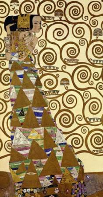 The Stoclet Frieze - left Poster Print by  Gustav Klimt - Item # VARPDX394132