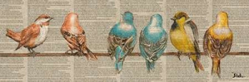 Gleeful Newsprint I Poster Print by Patricia Pinto - Item # VARPDX8241G