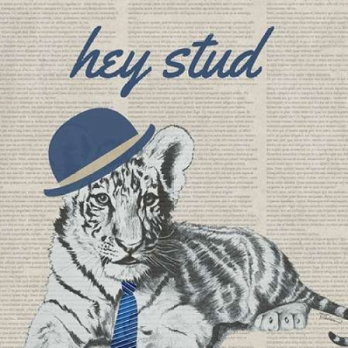 Stud Tiger Poster Print by  Vivien Rhyan - Item # VARPDX9717B
