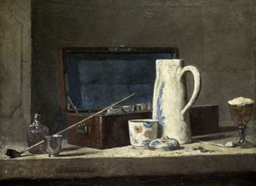 Smoking Kit With a Drinking Pot Poster Print by  Jean-Baptiste-Simeon Chardin - Item # VARPDX277082