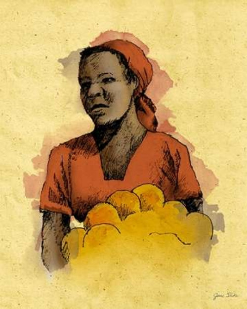 Sketched Woman in Color II Poster Print by  Jane Slivka - Item # VARPDX9944B