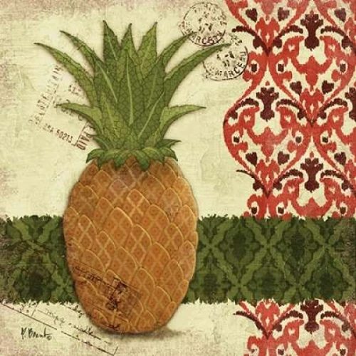 Thai Pineapple II Poster Print by Paul Brent