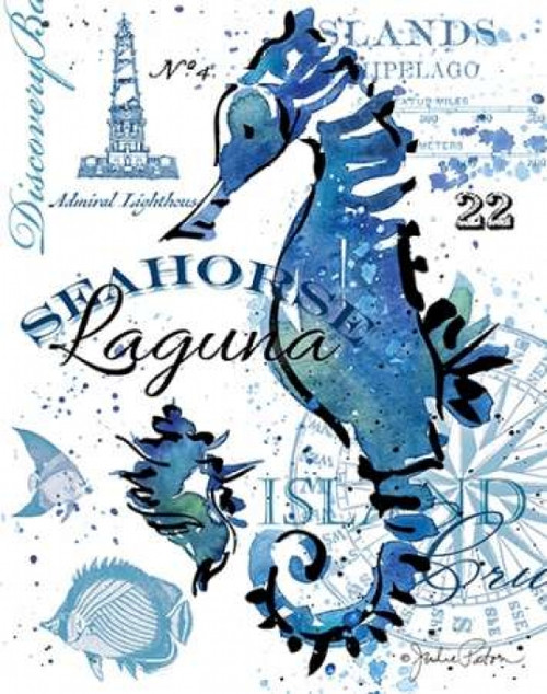 Seahorse Laguna Poster Print by Julie Paton - Item # VARPDXPAT101