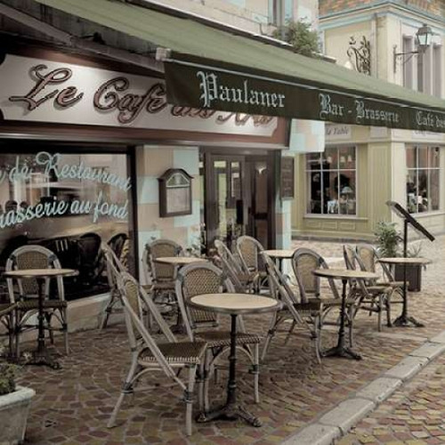 Le Cafe des Arts Poster Print by Alan Blaustein