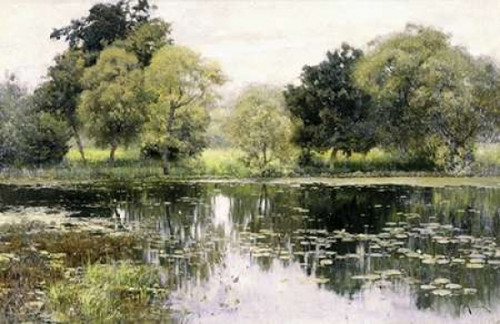Water Lilies on a Pond Poster Print by  Isaak Levitan - Item # VARPDX282360
