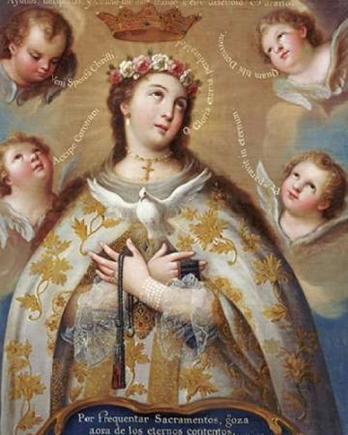 Coronation of The Virgin Poster Print by  Jose De Paez - Item # VARPDX267925