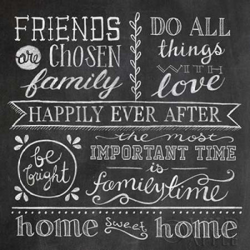 Inspiration Chalkboard IV Poster Print by  Mary Urban - Item # VARPDX25579