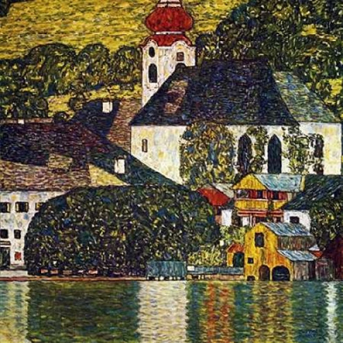 Church At Unterach On The Attersee Poster Print by  Gustav Klimt - Item # VARPDX373318