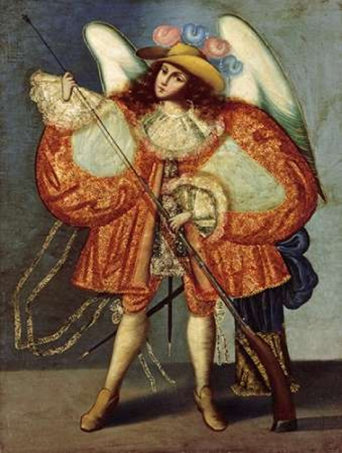 Arcangel Con Arcabuz Poster Print by Unknown - Item # VARPDX268617