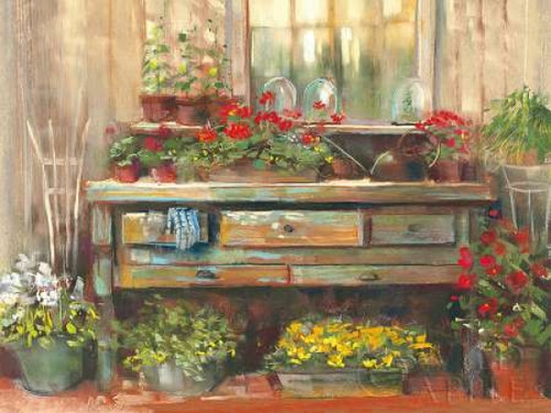 Gardners Table Poster Print by Carol Rowan - Item # VARPDX9001