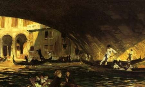 The Rialto Venice 1911 Poster Print by  John Singer Sargent - Item # VARPDX374294