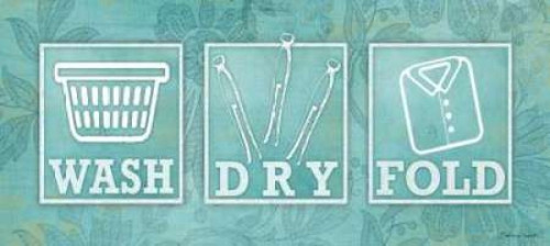 Wash Dry Fold Poster Print by Stephanie Marrott - Item # VARPDXSM7751