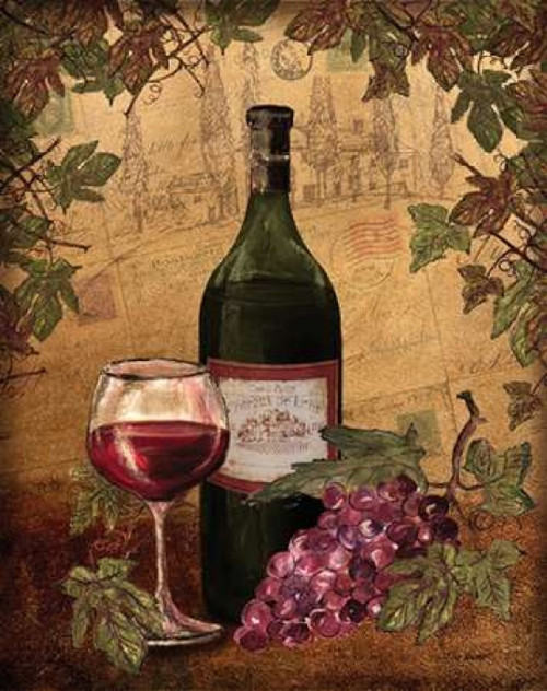Red Wine Poster Print by Todd Williams - Item # VARPDXTWM274