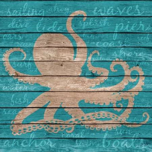 Coastal Wonder Border I Poster Print by Julie DeRice - Item # VARPDX9865BB