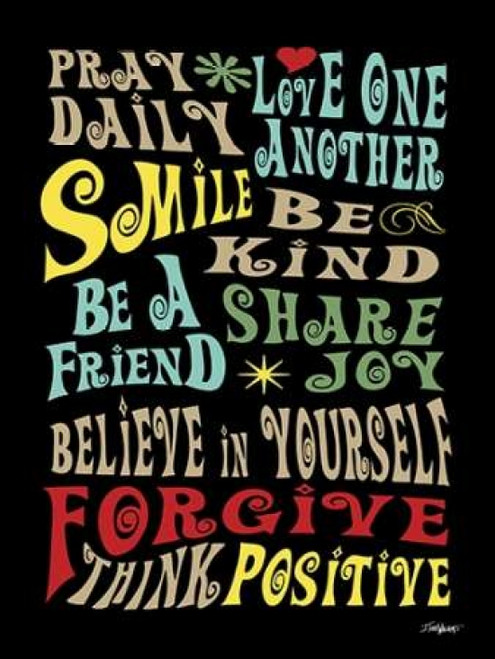 Words to Live By II Poster Print by Todd Williams - Item # VARPDXTWM292
