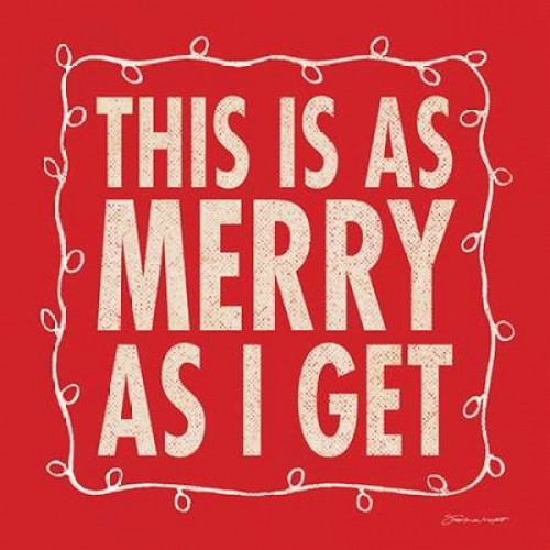 As Merry Poster Print by  Stephanie Marrott - Item # VARPDXSM10558