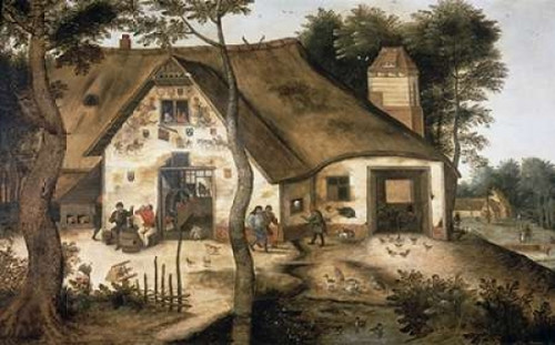 Auberge Saint-Michel Poster Print by  Pieter the Younger Bruegel - Item # VARPDX276923