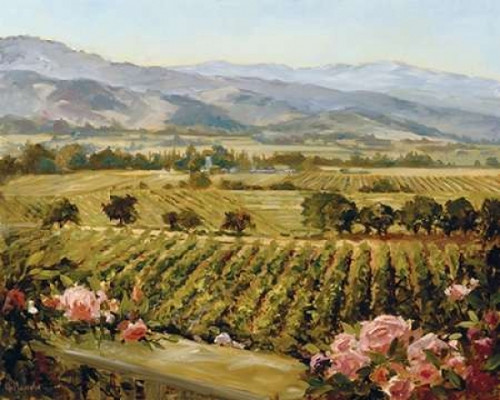 Vineyards to Vaca Mountains Poster Print by Ellie Freudenstein - Item # VARPDXF208D