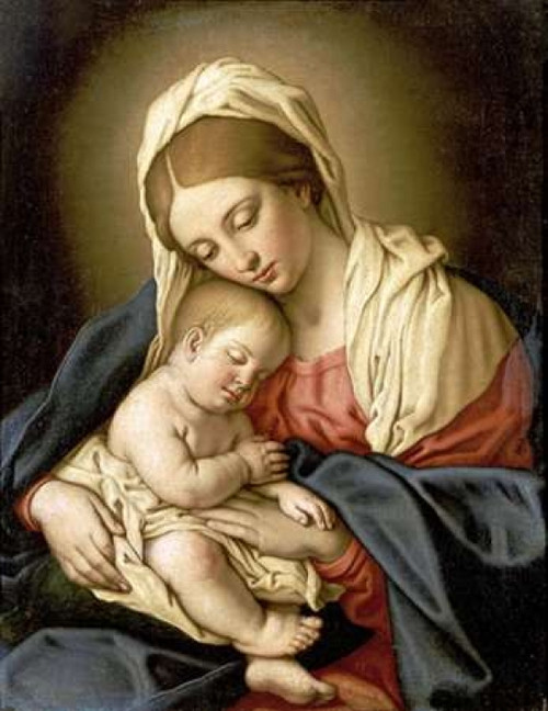 The Madonna and Child Poster Print by  Giovanni Battista Salvi - Item # VARPDX267231