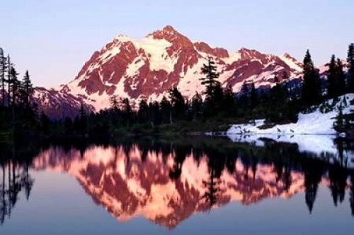 Mt. Shuksan Sunset Poster Print by Douglas Taylor - Item # VARPDXPSTLR275