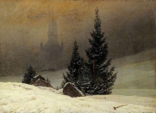 Winter Landscape With a Church Poster Print by  Caspar David Friedrich - Item # VARPDX266348