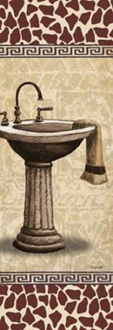 Giraffe Sink Poster Print by Todd Williams - Item # VARPDXTWM184