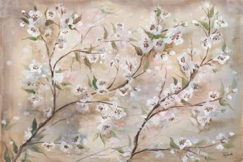 Cherry Blossoms Taupe Landscape Poster Print by  Tre Sorelle Studios - Item # VARPDXRB8283TS