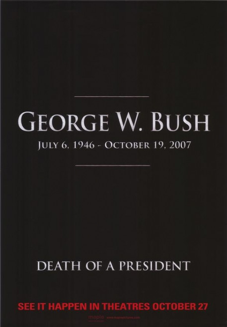 Death of a President Movie Poster Print (27 x 40) - Item # MOVCH5889
