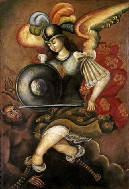 El Arcangel San Miguel Poster Print by Unknown - Item # VARPDX268618