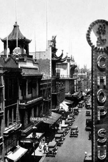 Chinatown San Francisco CA Poster Print by Vintage San Francisco - Item # VARPDX379337