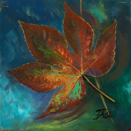 Blue Leaf II Poster Print by Patricia Pinto - Item # VARPDX6832
