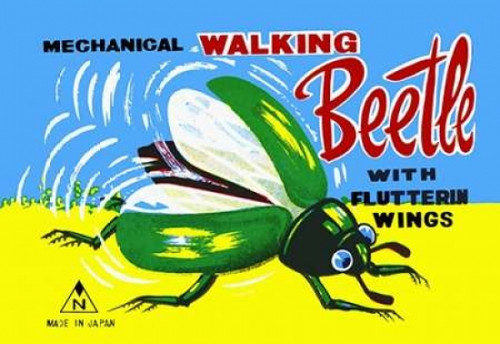 Mechanical Walking Beetle Poster Print by Retrobot - Item # VARPDX374909