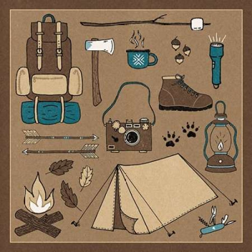 The Great Outdoors V Poster Print by Laura Marshall - Item # VARPDX23388