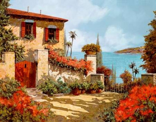 Il Giardino Rosso Poster Print by Guido Borelli - Item # VARPDXB3150D