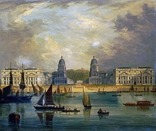 A View of Greenwich From The River Poster Print by  Frederick Calvert - Item # VARPDX264666