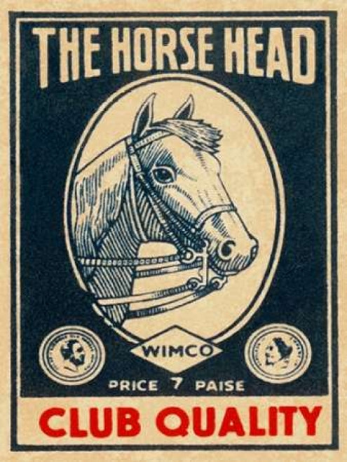 Horse Head Club Quality Matches Poster Print by Phillumenart - Item # VARPDX375020