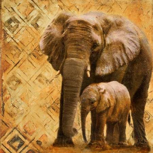 Safari Family I Poster Print by  Patricia Pinto - Item # VARPDX9644C