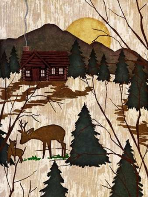Cabin in the Woods II Poster Print by Nicholas Biscardi - Item # VARPDX9520D