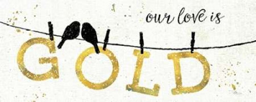 Shine Like Gold II Poster Print by  Pela Studio - Item # VARPDX17381