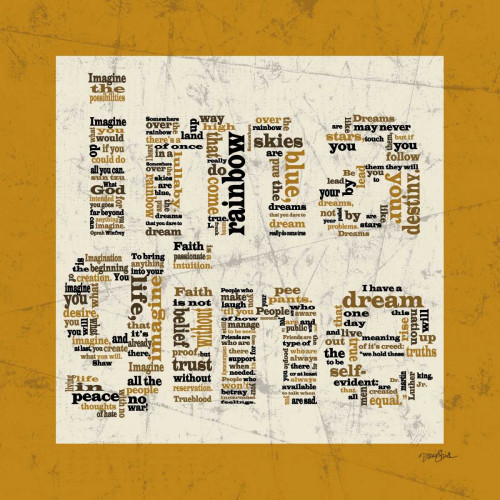 Imagine Brown Poster Print by Diane Stimson - Item # VARPDXDSSQ240i