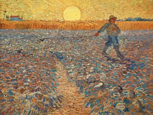The Sower Poster Print by Vincent Van gogh - Item # VARPDX3VG3023