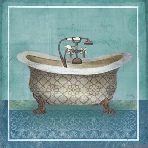 Regal Blue Tub II Poster Print by Elizabeth Medley - Item # VARPDX9244S