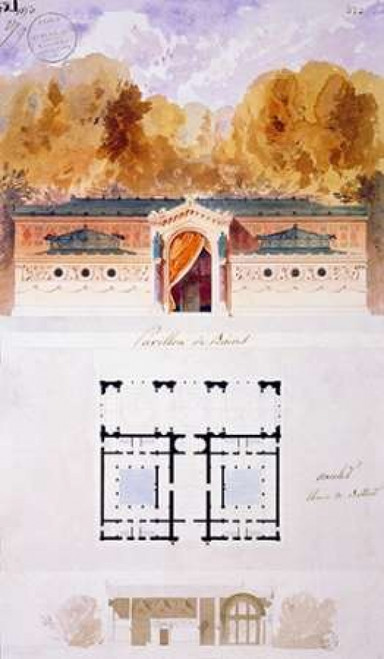 Bathing Pavilion Poster Print by  Gabrielle-August Ancelet - Item # VARPDXGAA02