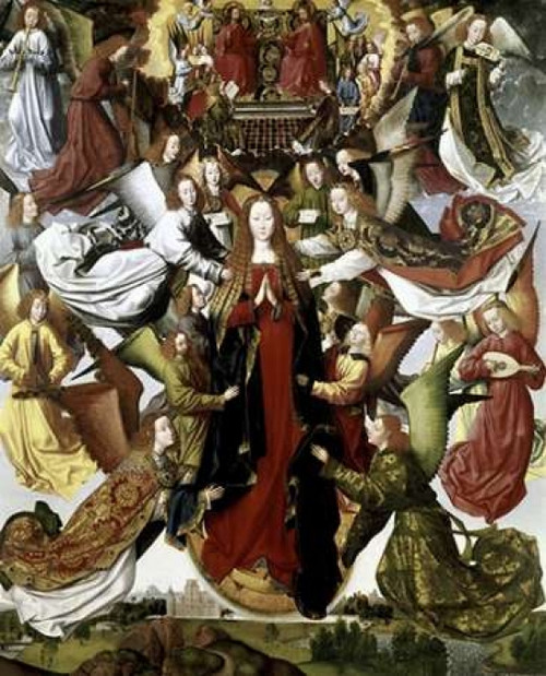 Mary Queen of Heaven - The St. Lucy Legend Poster Print by Master of the St. Lucy Legend - Item # VARPDX278440